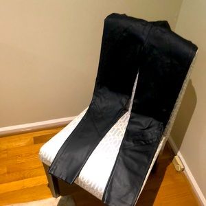 BCBG faux leather leggings